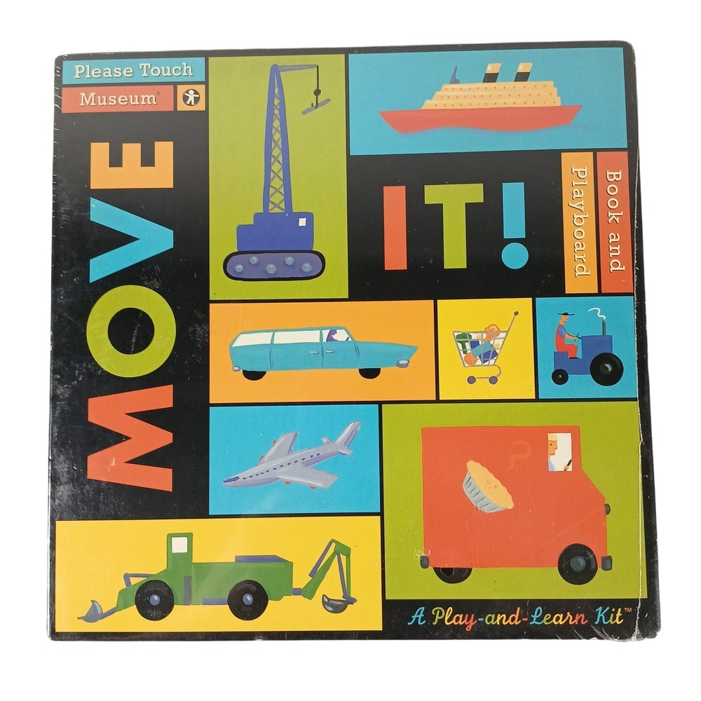 Move It Play-and-Learn Kit Please‎ Touch Museum Dan Yaccarino Sealed 0762400129